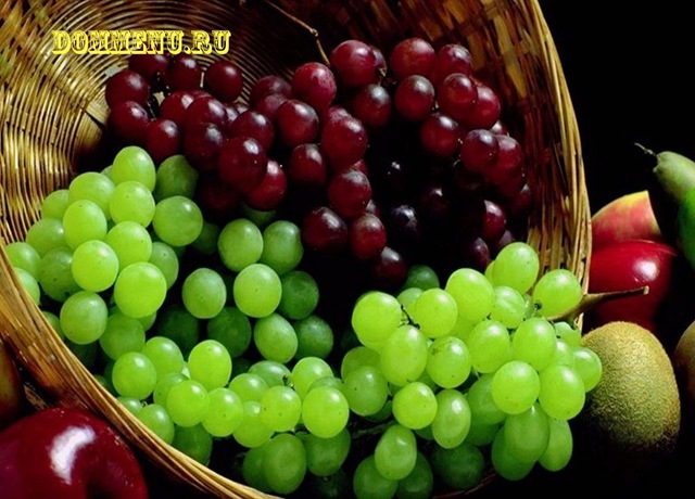 Виноград свойства